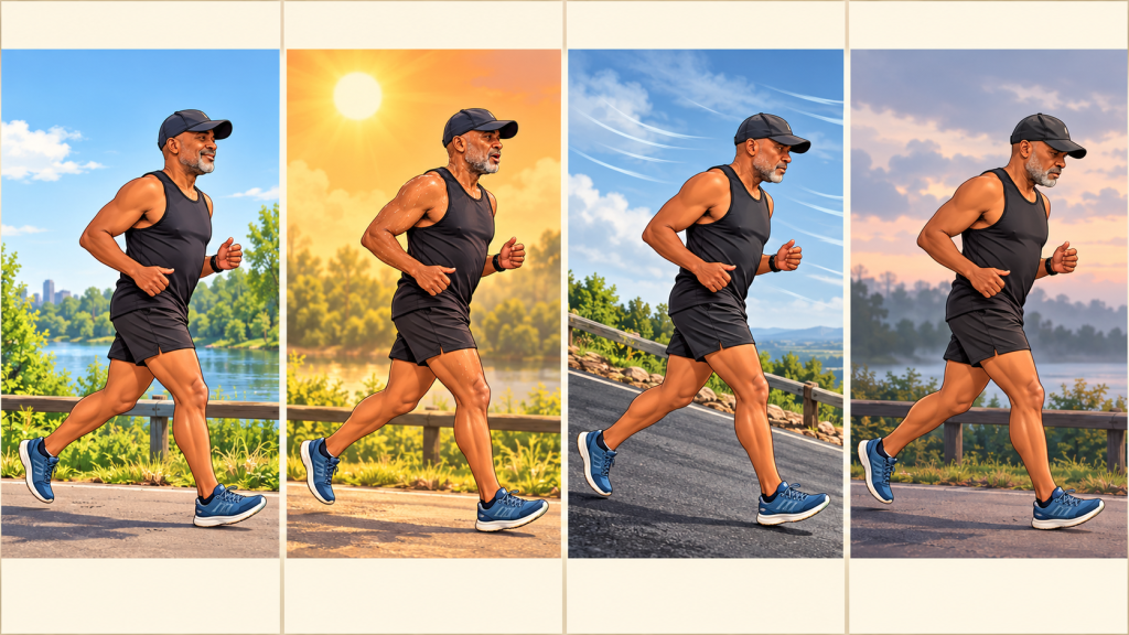 Four conditions that can change heart rate even when running pace stays the same